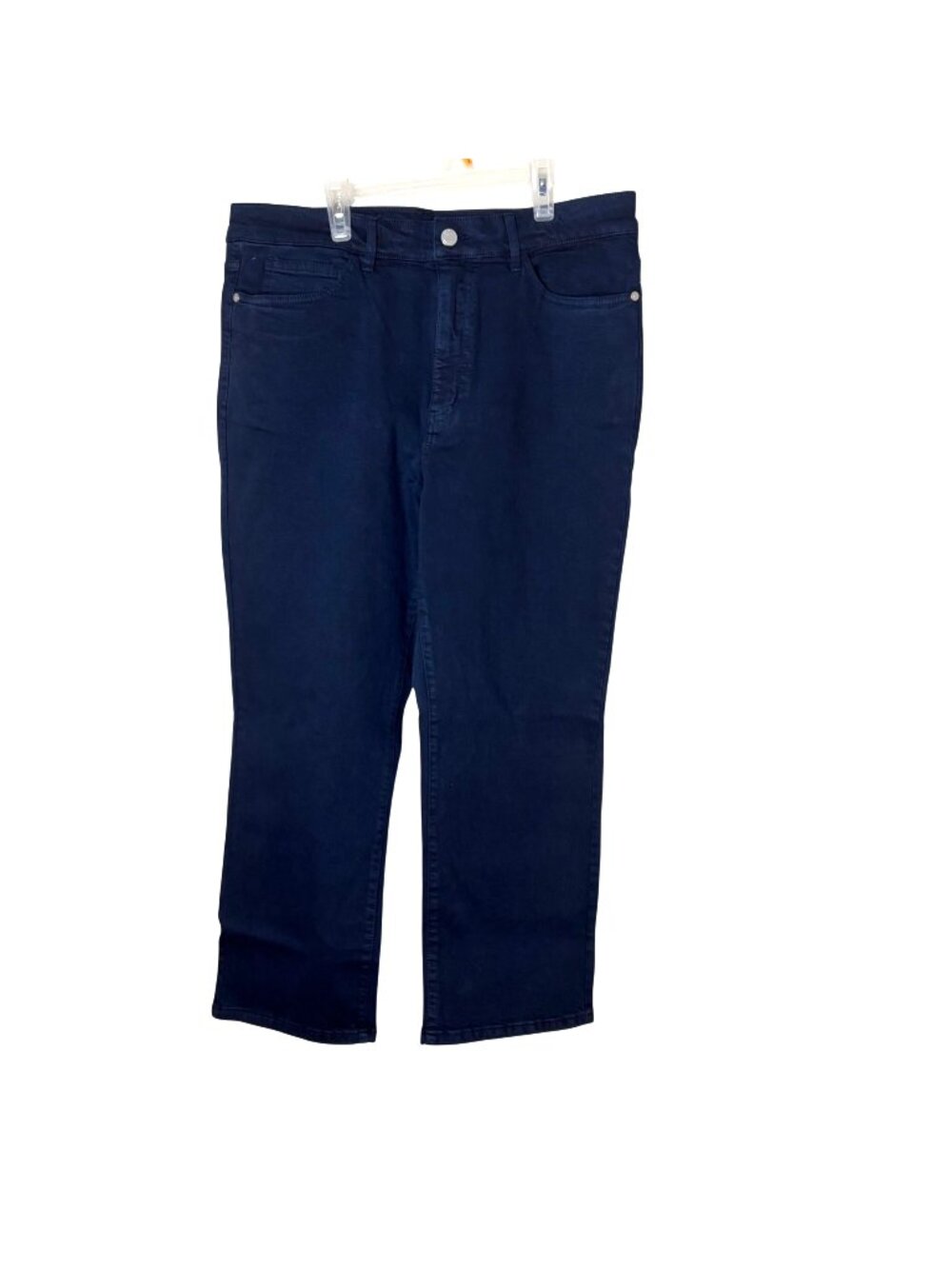BLANKNYC Women's 14 High Rise Straight Leg Pant Navy Ankle Jeans 27” Inseam NWT